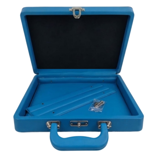 Estojo com Álbum 15x21 ou 20x25 Azul Montável Linha Quality
