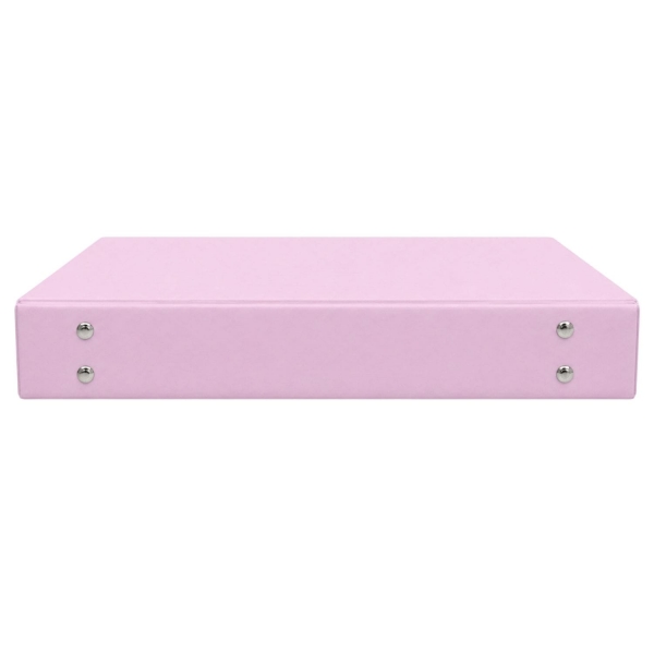 Álbum de Fotos Rosa 10x15cm para 300 Fotos com Marcadores