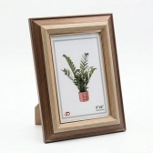 Porta Retrato de Mesa Classic Walnut & Gold