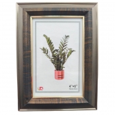 Porta Retrato 10X15 Madeira Rustica Classico Borda Elegante