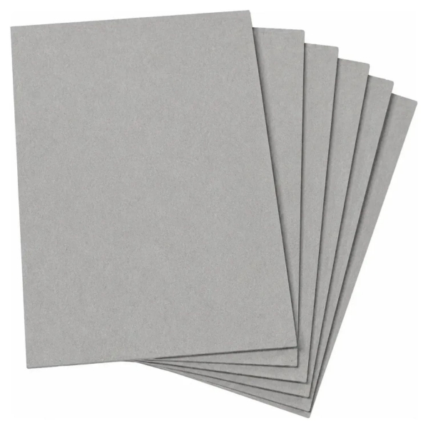 Papelão Cinza Holler 1.9mm 50 Pc 15,5x21,5 Capa Encardenação