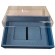 Caixa Porta Pendrive Premium Tampa Acrílica - Azul