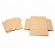 Papelão cinza Caixa corte e vinco 15x15x8cm Kit 20Un Horlle