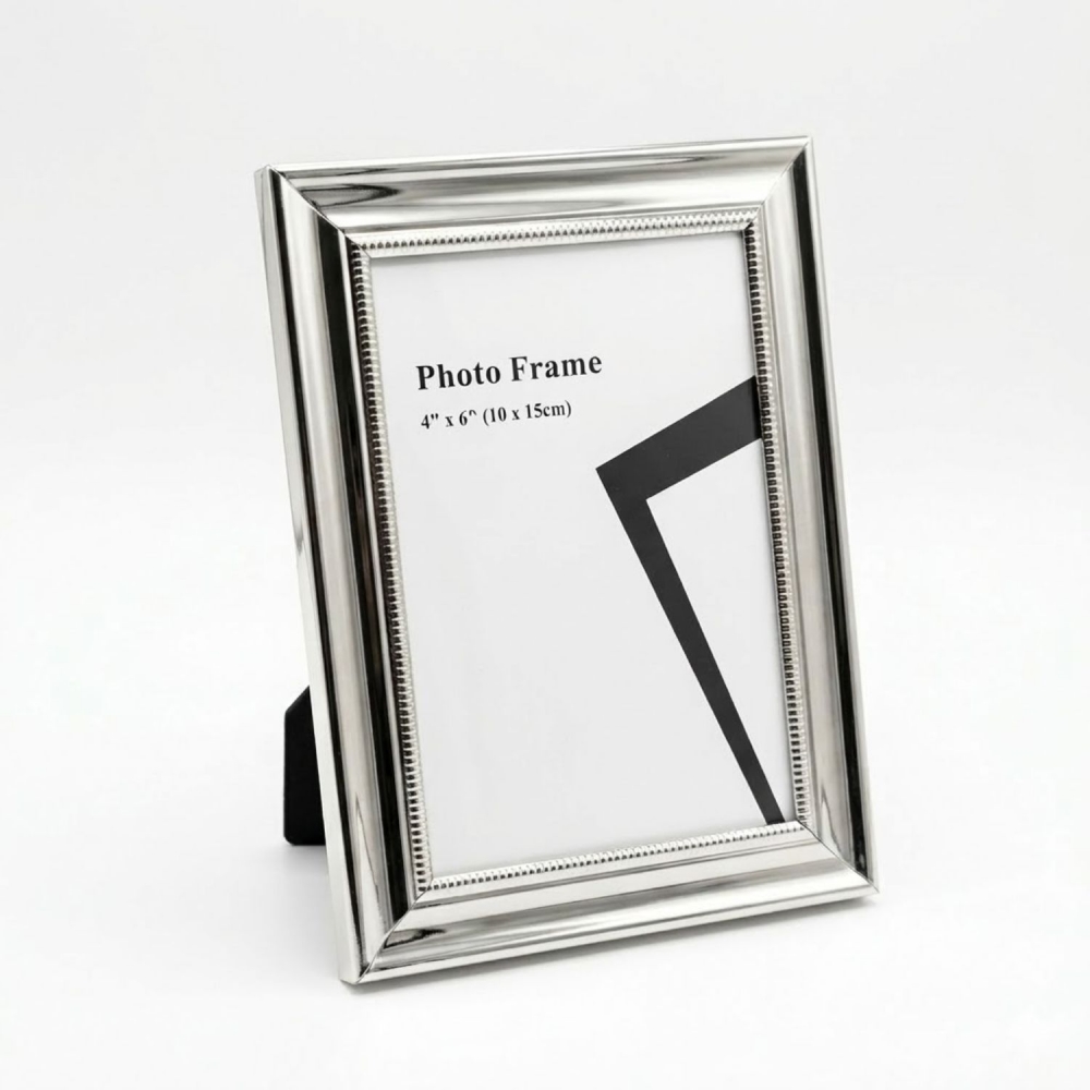 Porta-Retrato de Mesa Silver Premium 10x15