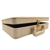 Estojo Maleta Prime Luxo para Álbum 20x30cm Linha Quality - Branco