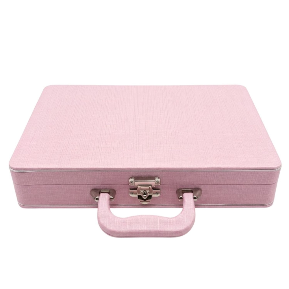 Estojo Maleta Linha Premium para Álbuns 20x30cm - Rosa