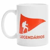 Caneca Copo Xícara Cerâmica Legendarios