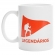 Caneca Copo Xícara Cerâmica Legendarios