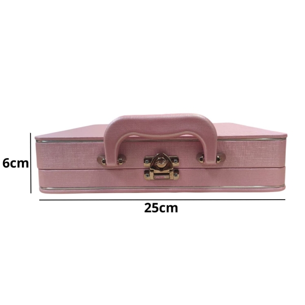 Estojo Prime para Álbum Encadernado 25x25 Linha Quality - Rosa