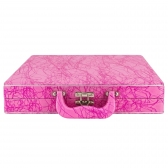 Estojo Maleta Premium de Luxo para Álbum 20x30cm - Rosa