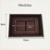 Caixa Porta Pendrive Premium Tampa Acrílica - Rosa