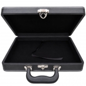 Estojo Maleta Linha Premium para Álbun 20x30cm Linha Quality - Preto