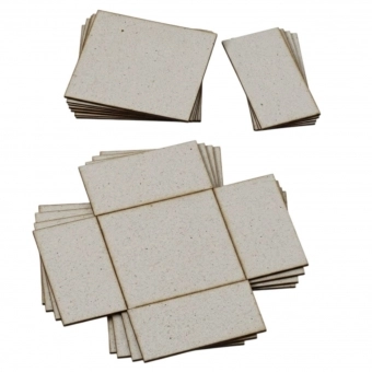 Papelão cinza Caixa corte vinco 20x15x9cm Kit 10Un Horlle