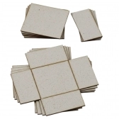 Papelão cinza Caixa corte vinco 20x15x9cm Kit 10Un Horlle