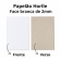 Papelão Horlle 2mm Face Branca Uso em Calamdra 40x50cm 1uni
