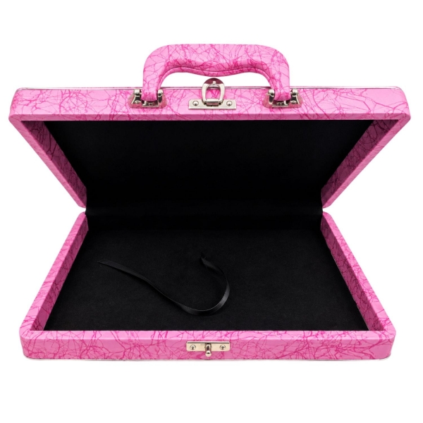 Estojo Maleta Premium de Luxo para Álbum 20x30cm - Rosa
