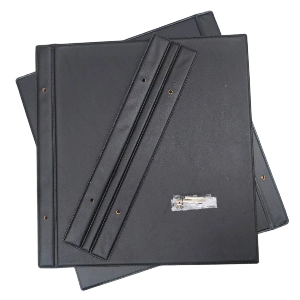 Álbum de Fotos para Montar Preto 24x30 Capa Dura