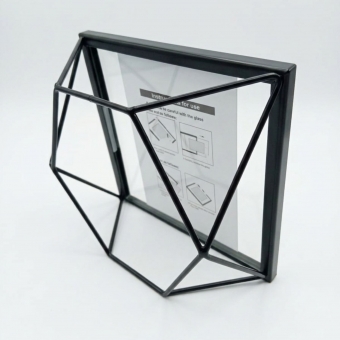 Porta Retrato Aramado Geométrico 15x15