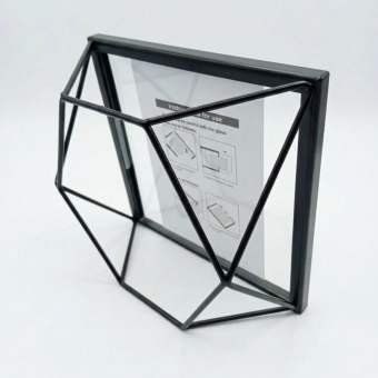 Porta Retrato Aramado Geométrico 15x15