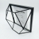 Porta Retrato Aramado Geométrico 15x15 - Black Piano