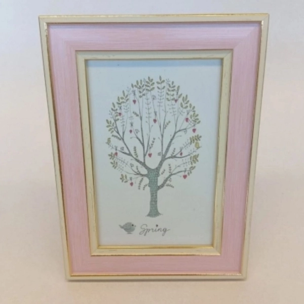 Porta Retrato de Mesa Soft Pink & Gold 15x20