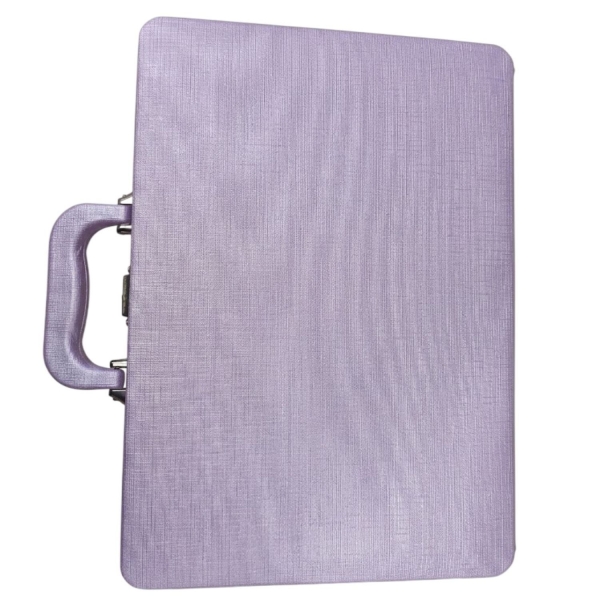 Estojo Maleta Prime de Luxo para Álbum 20x30cm - Lilas