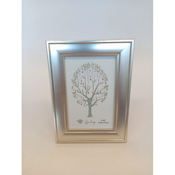 Porta-Retrato de Mesa Silver Glow 10x15