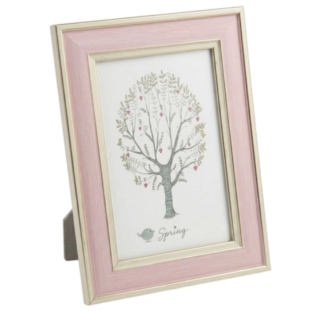 Porta Retrato de Mesa Soft Pink & Gold 15x20