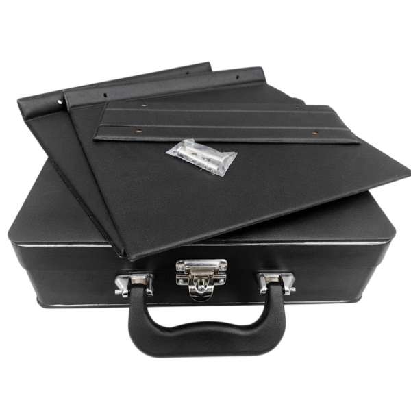Estojo com Álbum 15x21 ou 20x25 Montável Preto Linha Quality
