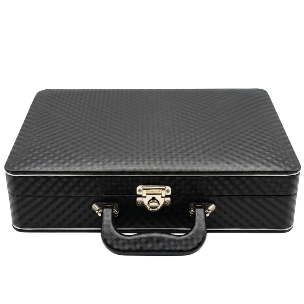 Estojo Maleta Prime Luxo para Álbum 20x30cm Linha Quality - Preto