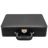 Estojo Maleta Prime Luxo para Álbum 20x30cm Linha Quality - Preto