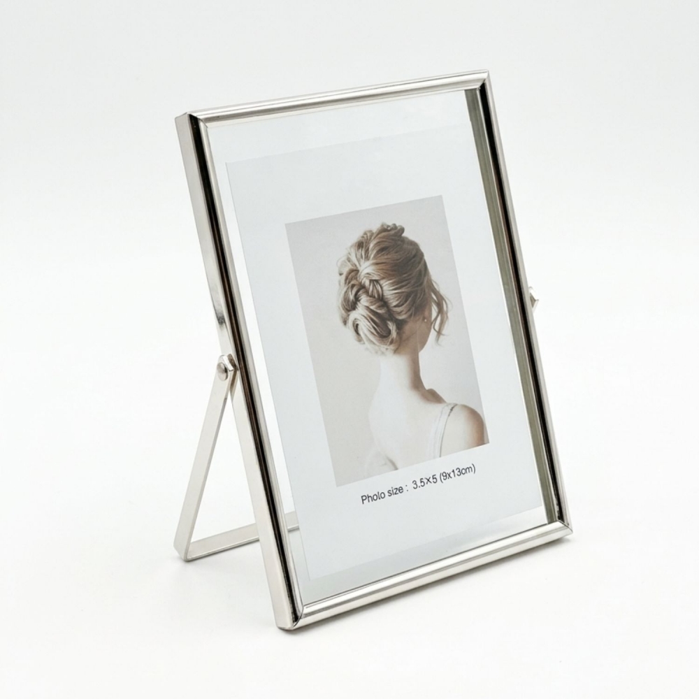 Porta-Retrato Minimalista Silver metal