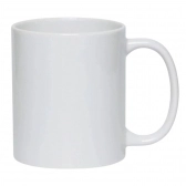 Caneca de Cerâmica Branca Lisa para Sublimação 325ml