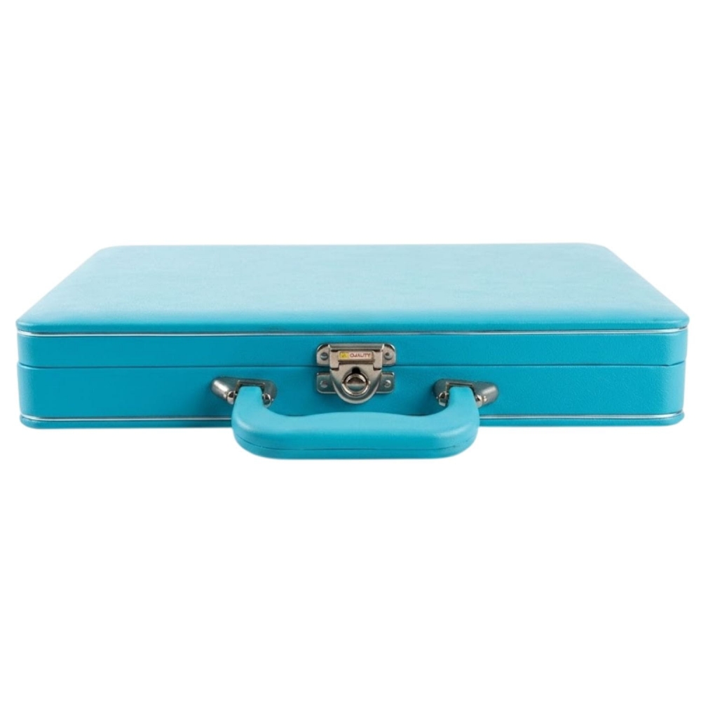 Estojo Maleta Prime de Luxo para Álbum 20x30cm - Azul