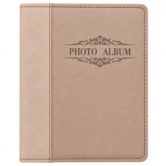 Álbum de Foto Courino 10x15cm para 200 Fotos Premium