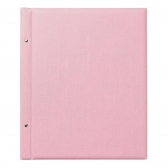Álbum de Fotos para Montar Rosa 24x30 Capa Dura