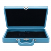 Estojo Maleta Prime de Luxo para Álbum 20x30cm - Azul