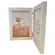 Porta Retrato Duplo Mesa Madeira 2 Fotos 10x15 Decorativo - Branco