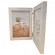 Porta Retrato Duplo Mesa Madeira 2 Fotos 10x15 Decorativo - Branco