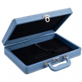 Estojo Maleta Linha Premium para Álbun 20x30cm Linha Quality - Azul