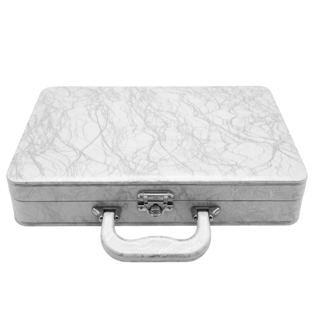 Estojo Maleta Linha Premium para Álbun 20x30cm Linha Quality - Branco