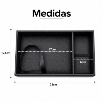 Caixa Porta Pendrive Espaço Foto 10x15 e Tampa de Acrílico