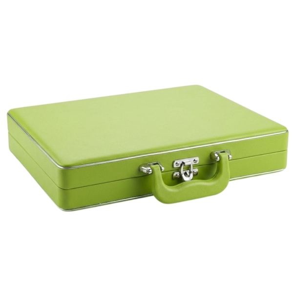 Estojo Maleta Premium para Álbum 20x25cm Linha Quality Verde