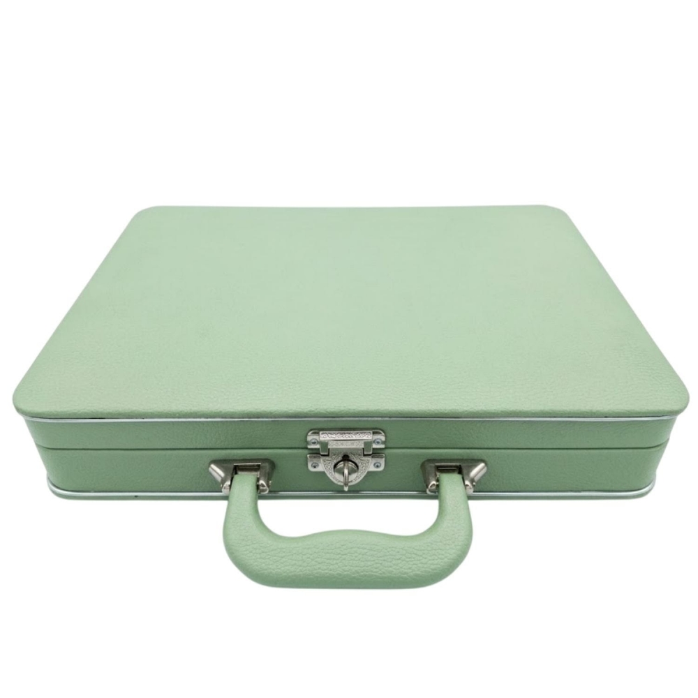 Estojo Maleta Linha Premium para Álbun 20x30cm Linha Quality - Verde Claro