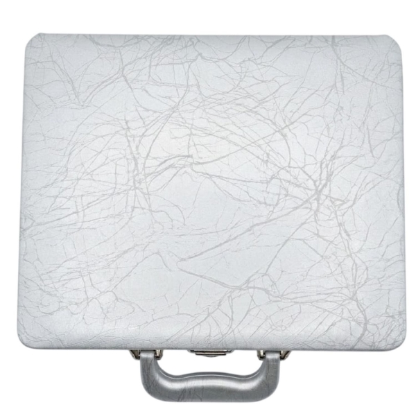 Estojo Premium para Álbum Encadernado 20x25cm Linha Quality - Prata