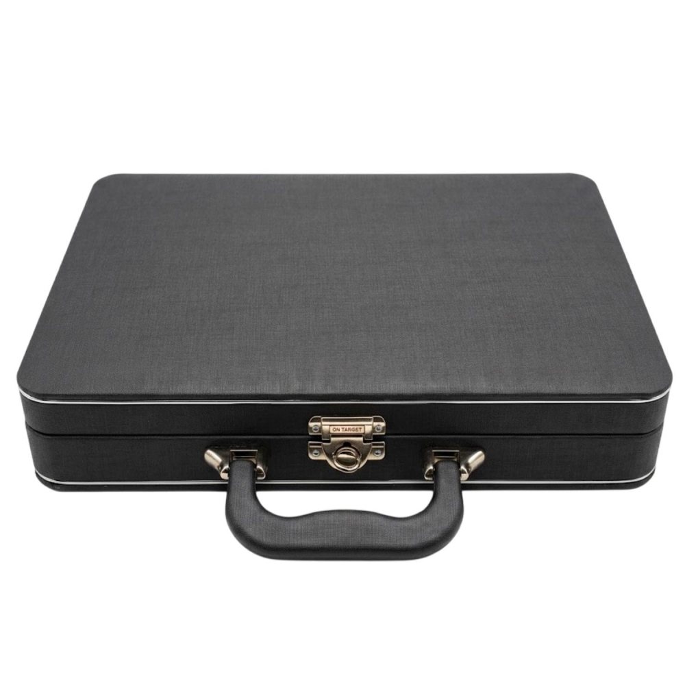 Estojo Maleta Linha Premium para Álbun 20x30cm Linha Quality - Preto