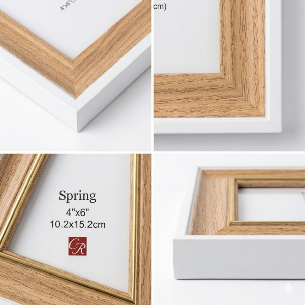 Porta-Retrato de Mesa Duo Rustic