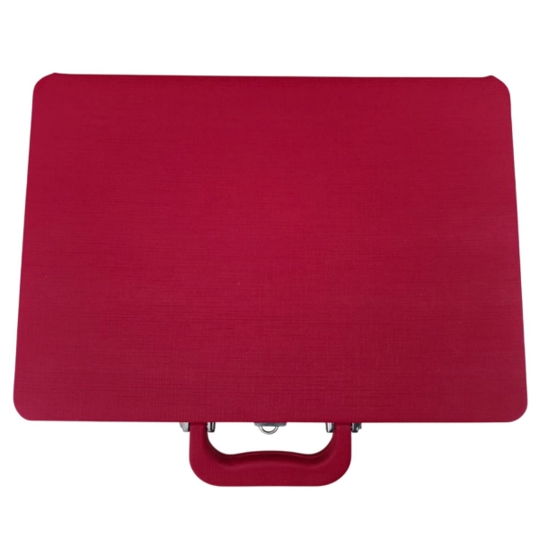 Estojo Maleta Linha Premium para Álbun 20x30cm Linha Quality - Vermelho