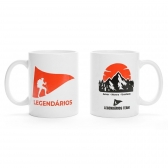 Caneca Copo Xícara Cerâmica Legendarios