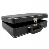 Estojo Maleta Prime Luxo para Álbum 20x30cm Linha Quality - Preto